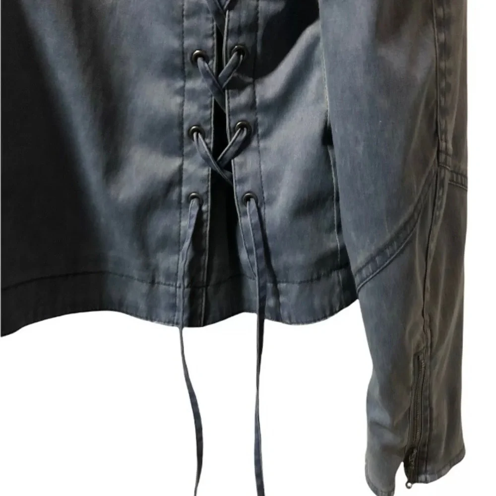 Harley Davidson Women’s Classic Cloth Selene-Jacket Medium 97438-08VW - Picture 10 of 12
